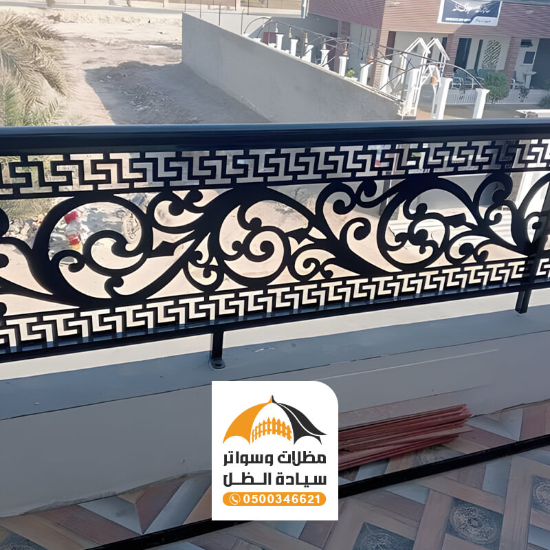 تنفيذ ساتر قص ليزر من مظلات وسواتر سيادة الظل