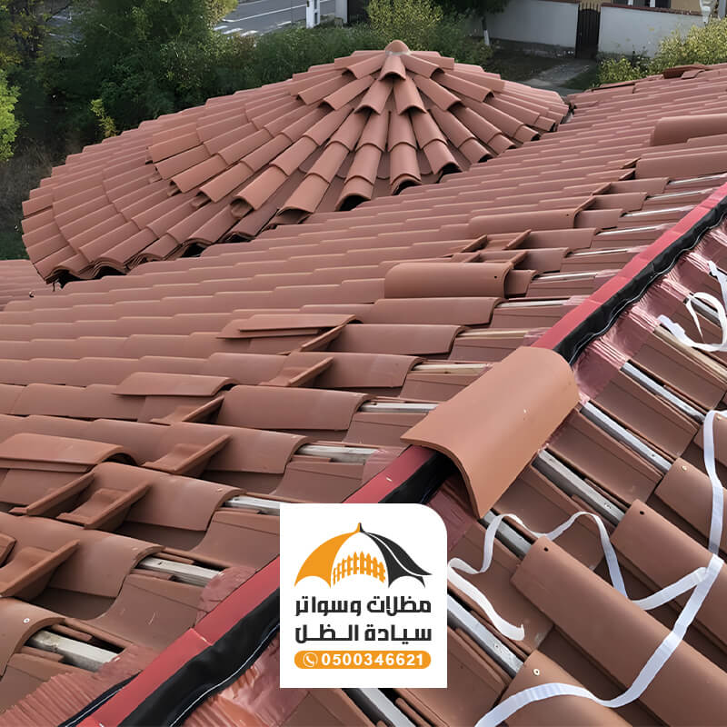 قرميد ضد الماء مظلات وسواتر سيادة الظل