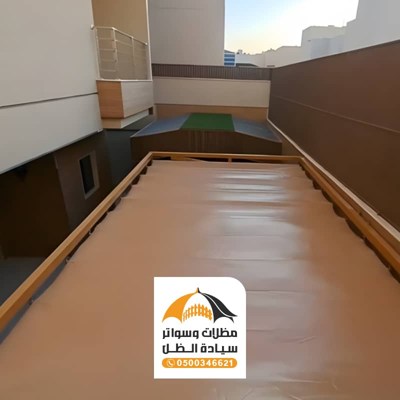 حداد مظلات سحب يدوي الرياض